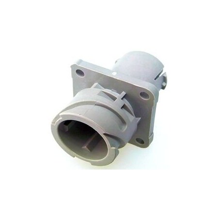 Itt Cannon Circular Din Connector, 4 Contact(S), Male, Cable And Panel Mount, Crimp Terminal, Receptacle 121583-0005